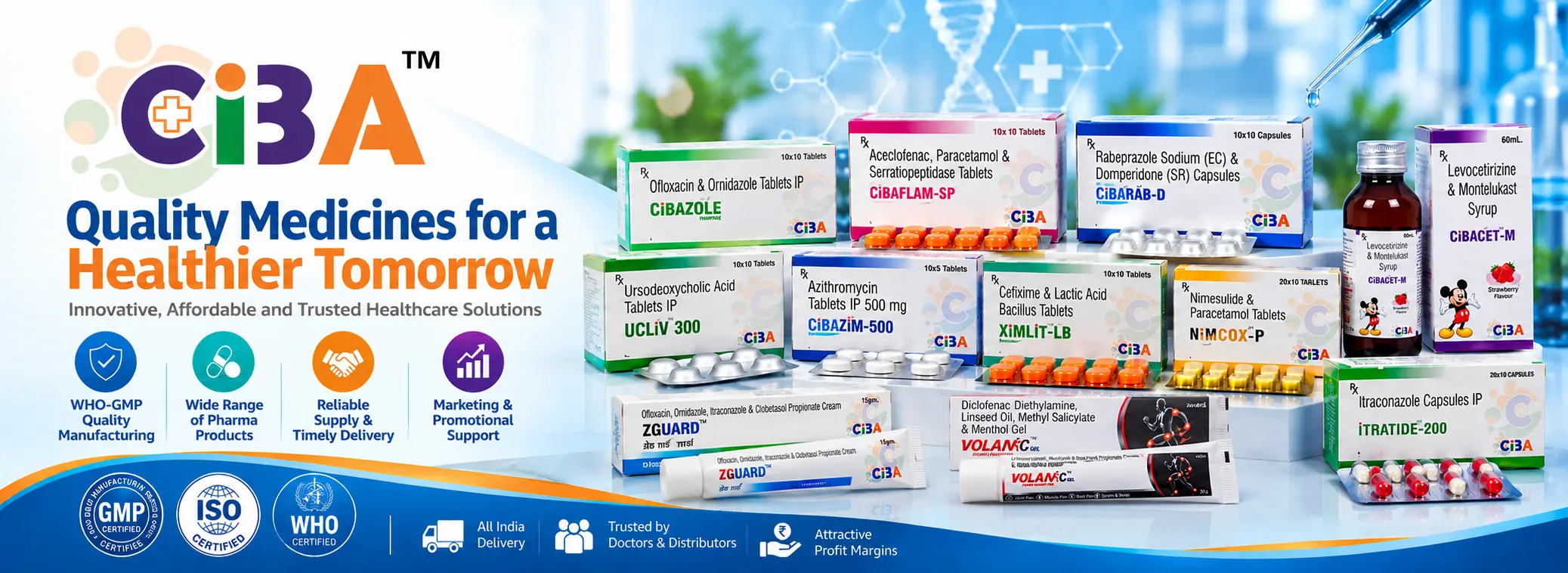 Quality Pharmaceutical Products by CIBA Labs