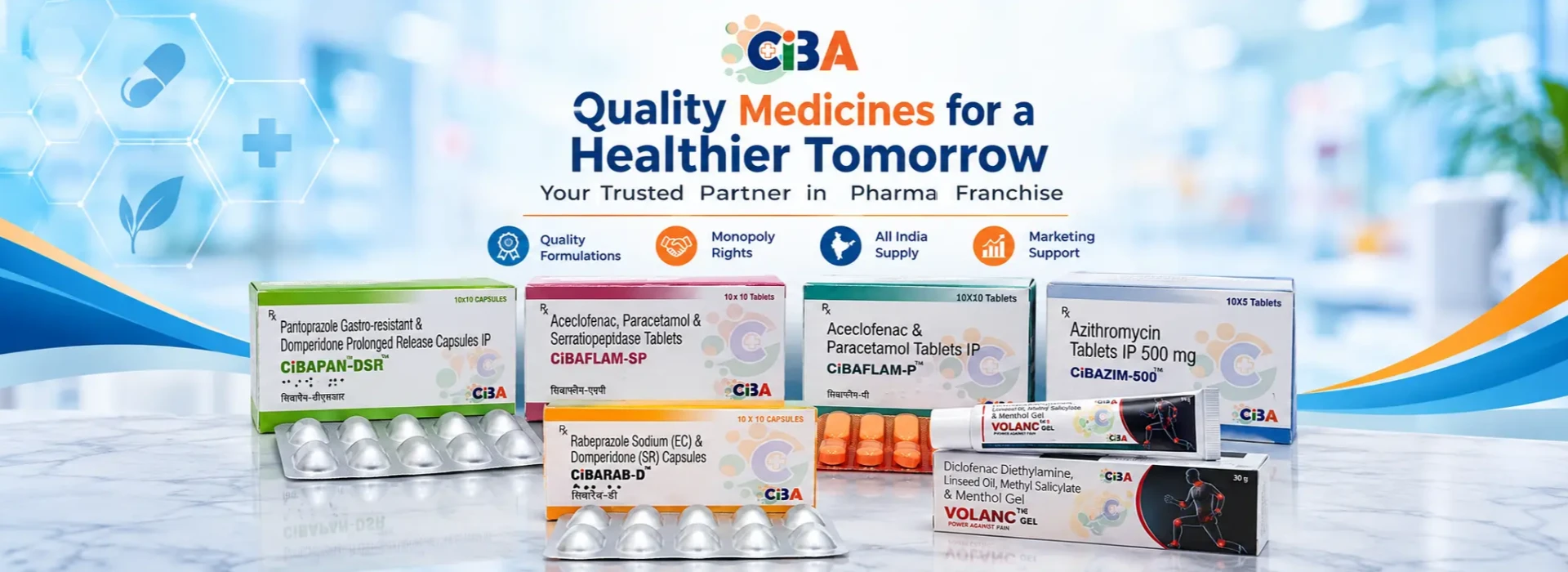 Quality Pharmaceutical Products by CIBA Labs