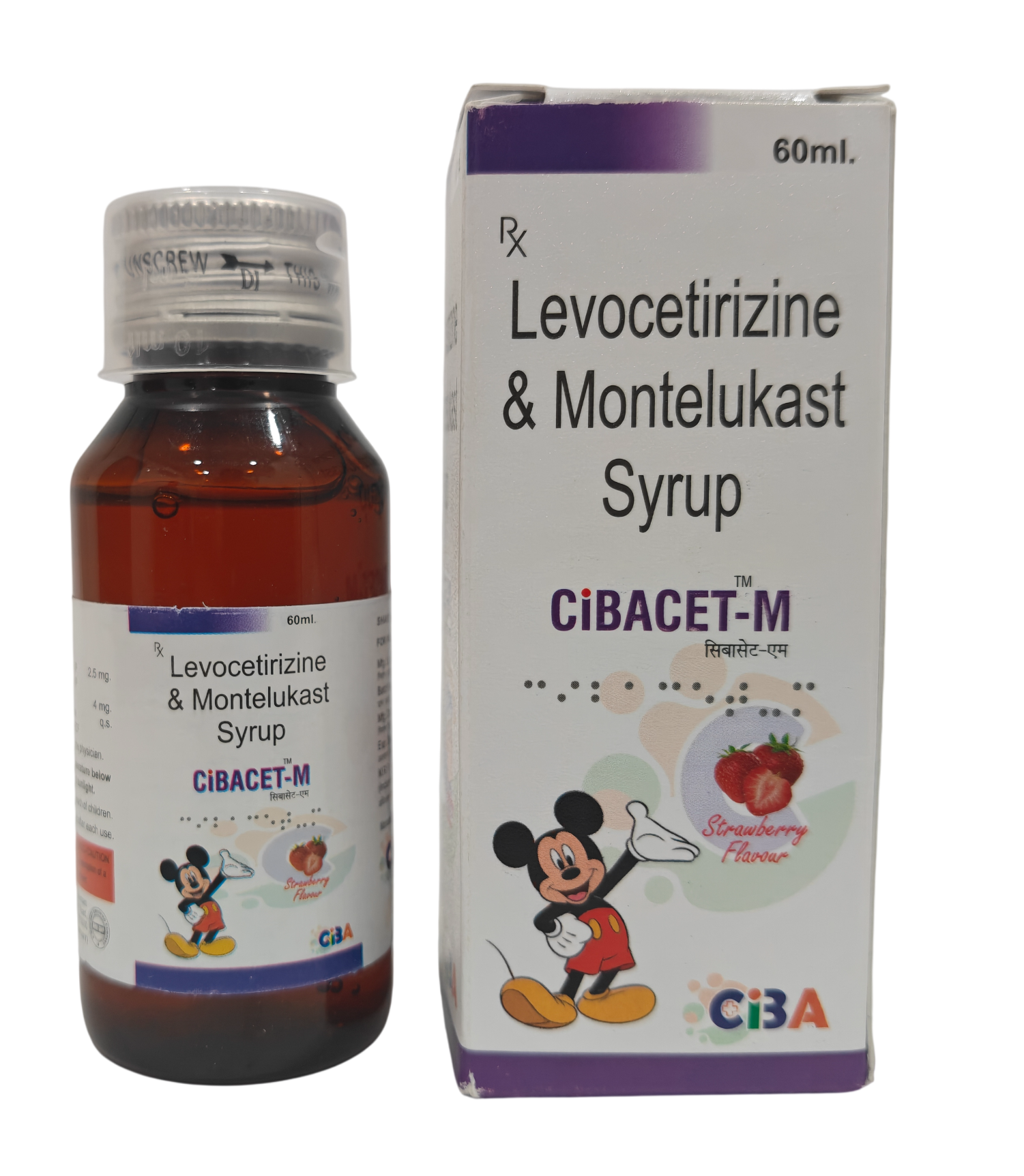 CIBACET-M Syrup  Pharma Product