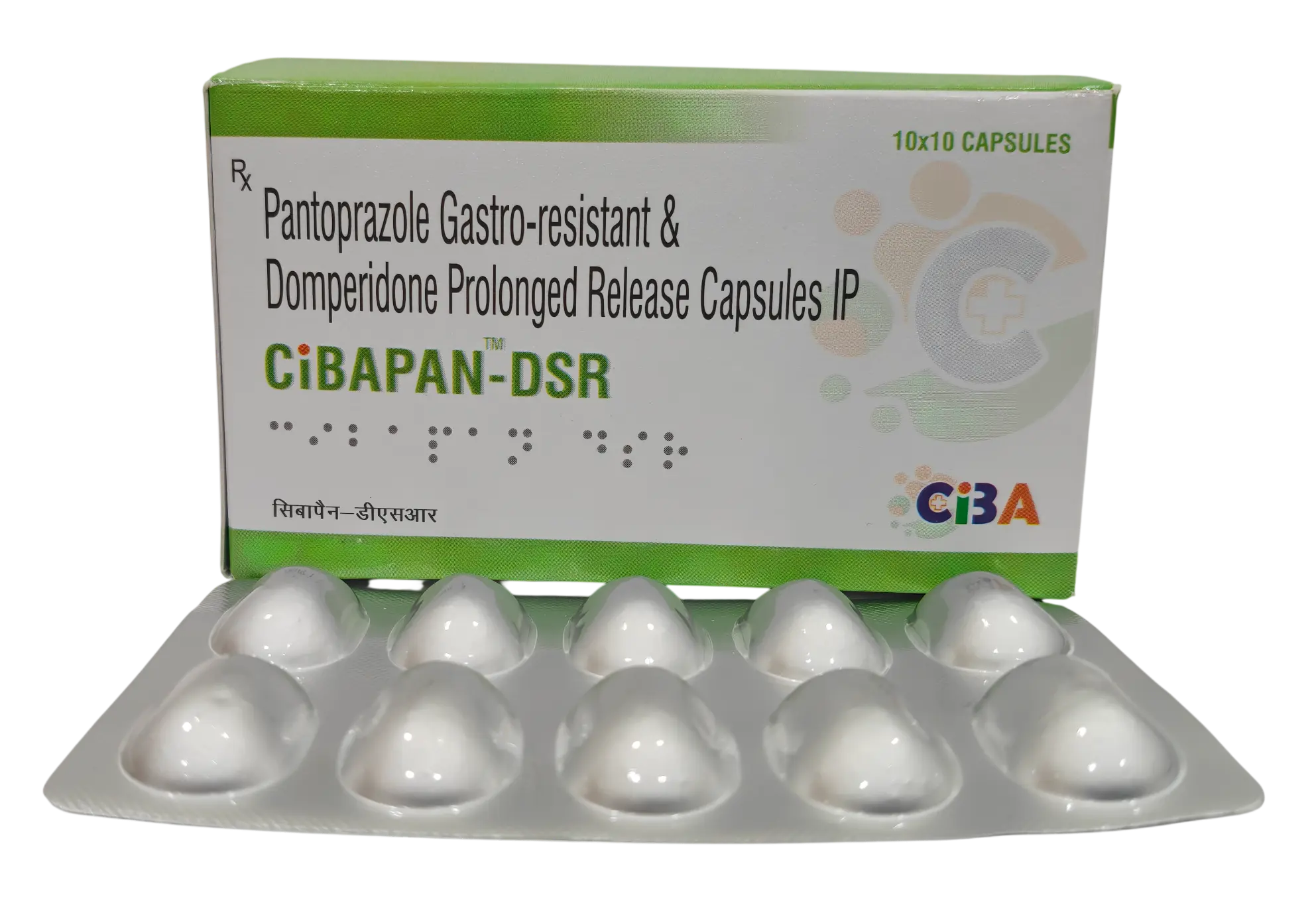 CIBAPAN-DSR Capsules  Pharma Product